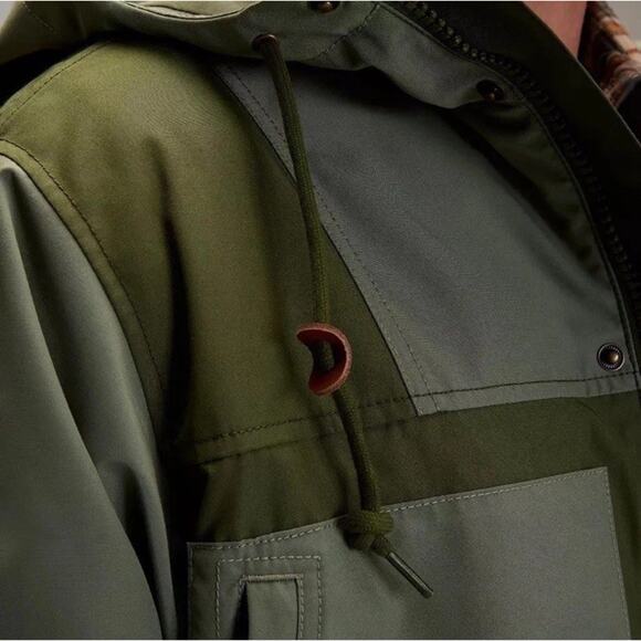 ALPINE DESIGN 1962 SPORT JACKET Mens Size Large Olive Green Wind Resistant NEW - Picture 5 of 13